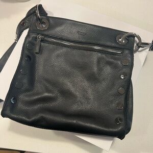 Hammit Gun Metal Studded Crossbody. 
Black-excellent used condition
